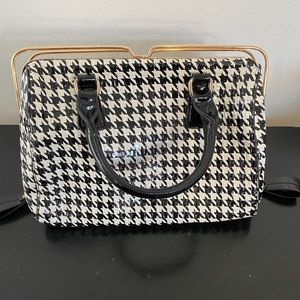 Houndstooth purse